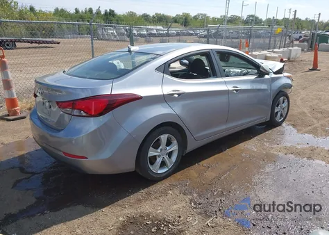 2016 Hyundai Elantra Value Edition from USA, damaged, VIN 5NPDH4AE3GH788734